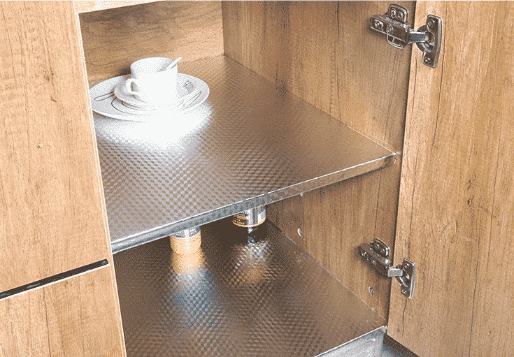 Papel Aluminio Adhesivo Antigrasa 5mts x 60cm