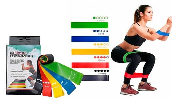 Banda Elástica Fitness Pack5