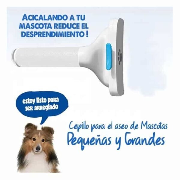 Cepillo Para Mascotas Peine Remueve Pelaje_0 Cepillo de Aseo para Mascotas en caja