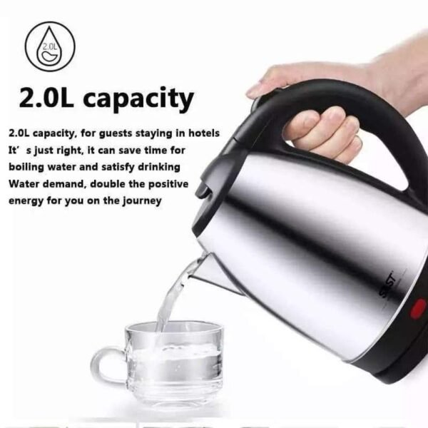 Hervidor Electrico _1 Hervidor de Agua Eléctrico de 2 Litros Apagado Automático