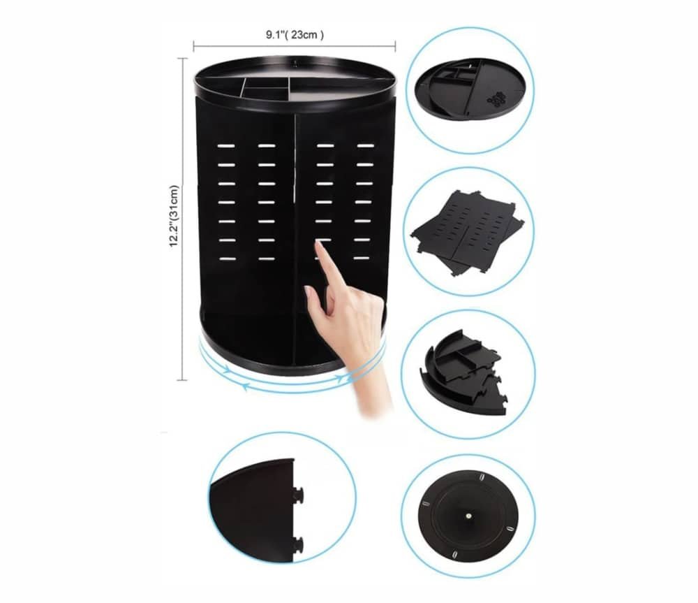 Organizador de Maquillaje Giratorio 360°