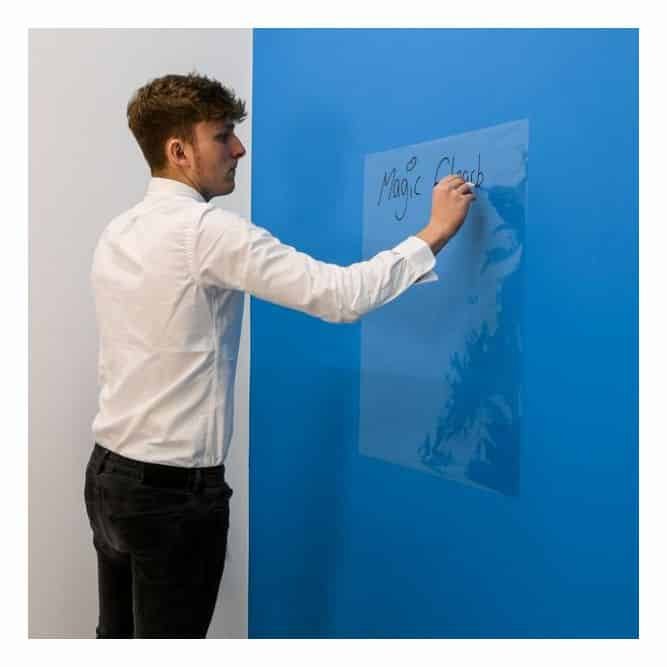 Pizarra Adhesiva Transparente Borrado al Seco