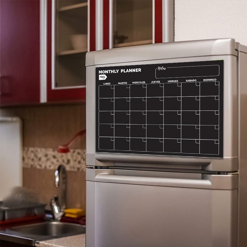 Planificador Pizarra Imantado para Neveras 44x32 cm