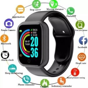 Smartwatch D20 Negro