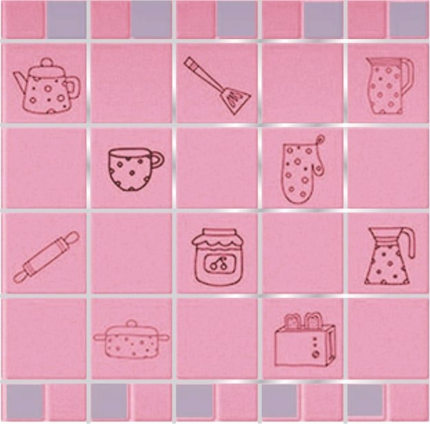 Papel aluminio adhesivo con diseño, antigrasa 5m x 60cm