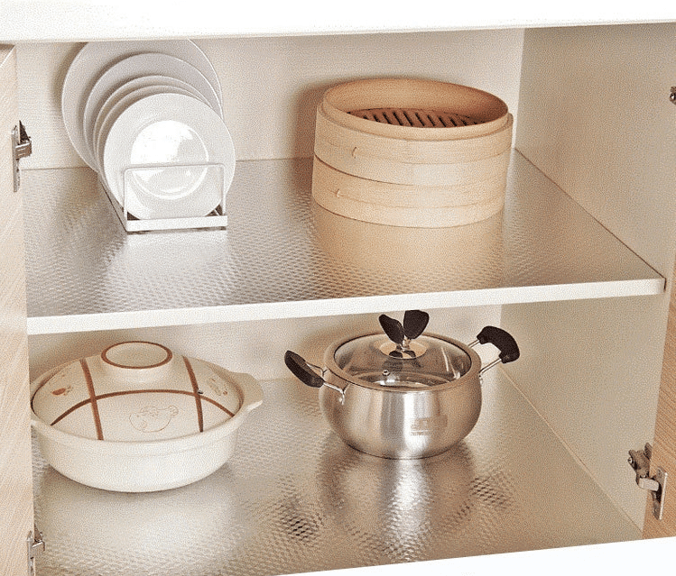 Papel Aluminio Adhesivo Antigrasa 5mts x 60cm