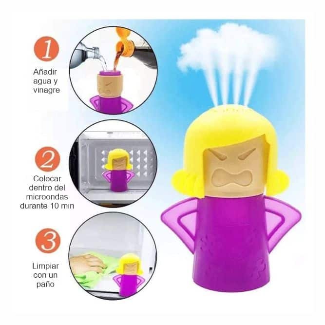 Limpiador para Microondas a Vapor