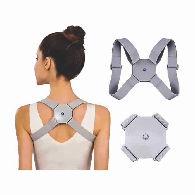 Corrector de Postura con Sensor Inteligente Rosado