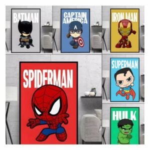 Cuadros Infantiles Superheroes