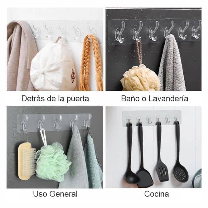 Gancho Perchero Multifuncional - PACK 2