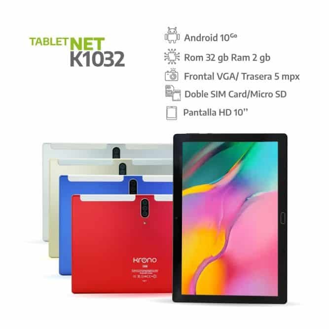 Tablet Android 10 pulgadas Dual SIM 3G Ram 2Gb