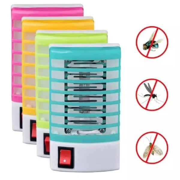 Lámpara Eléctrica Mata Zancudos y Mosquitos Pack 2