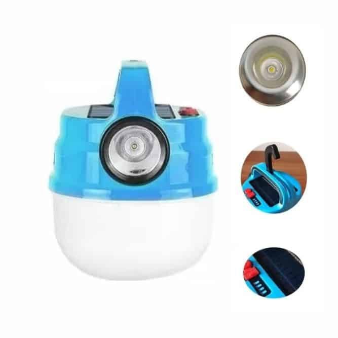 Linterna Lámpara Solar Recargable