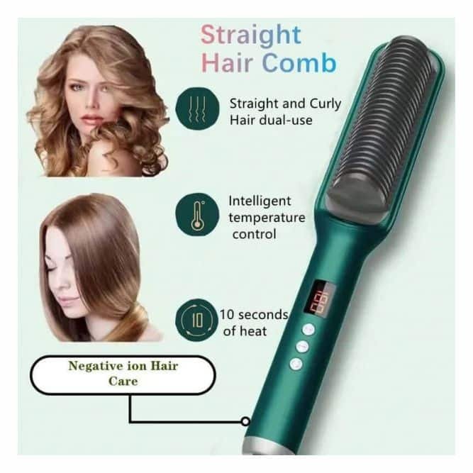 Peine Alisador de Cabello Eléctrico