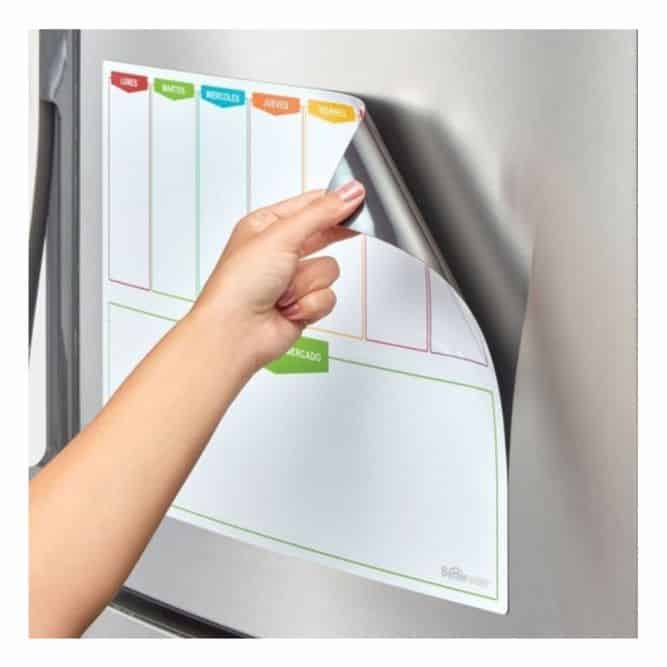 Planificador Pizarra Imantado para Neveras 44x32 cm