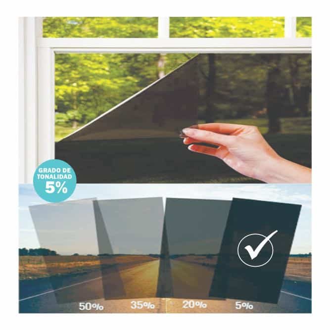 Lamina Polarizado para ventanas  200x50cm
