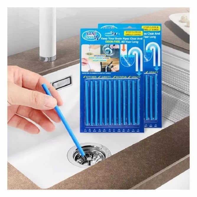 Varillas sanitarias para desatorar tuberías