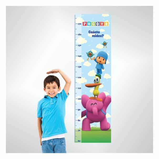 Tallímetro Infantil Vinil adhesivo 35x120cm