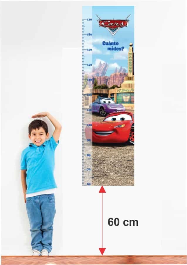 Tallímetro Infantil Vinil adhesivo 35x120cm