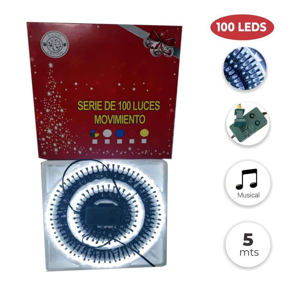 Luces Led Navideñas con tonos musicales