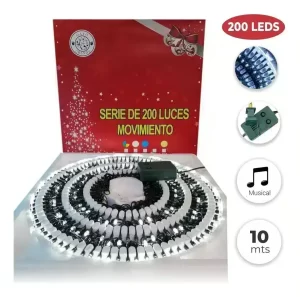 luces led navideñas