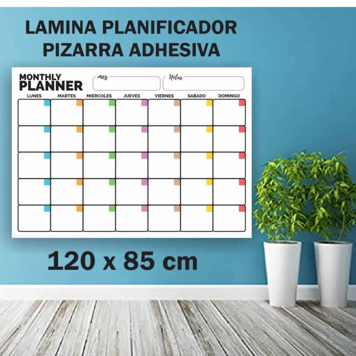 Pizarra Planner Adhesivo para pared