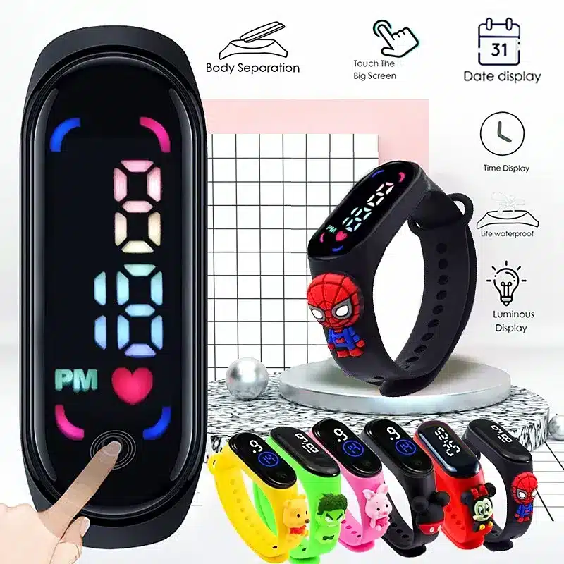 Reloj Digital Kwaii para niños