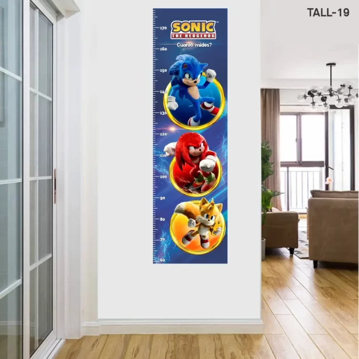 Tallimetro Infantil sonic