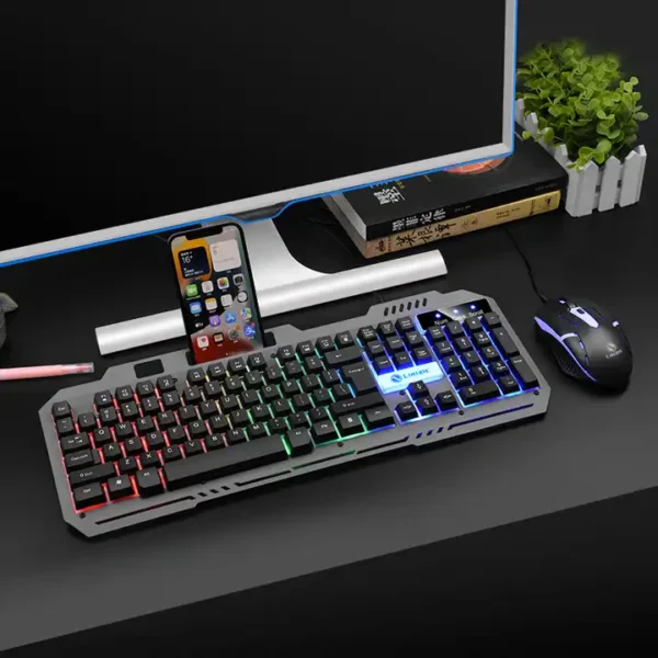 Teclado y Mouse Gamer Pro 2en1