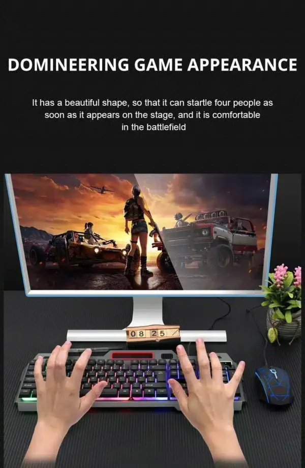 Teclado y Mouse Gamer Pro 2en1