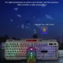 Teclado y Mouse Gamer Pro 2en1