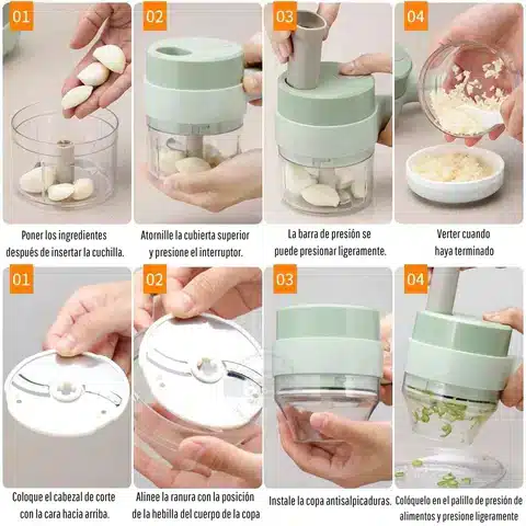 Picatodo Multifuncional de Alimentos