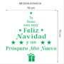 pegatina arbol navidad