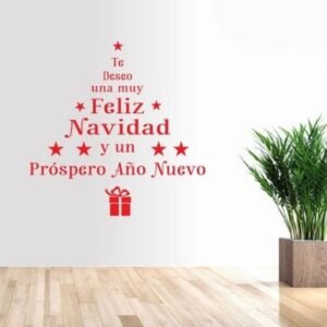 Pegatina Árbol Navidad