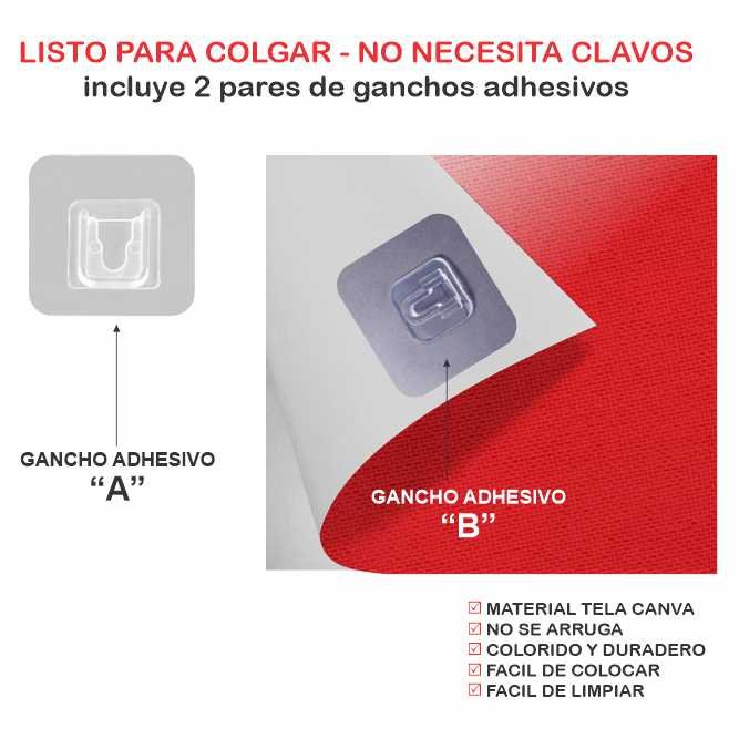 banderin colgante muñeco navideño