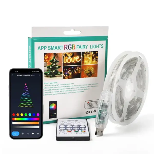 Guirnaldas de Luces Navideñas RGB Smart_0 Guirnaldas de Luces Navideñas RGB Smart