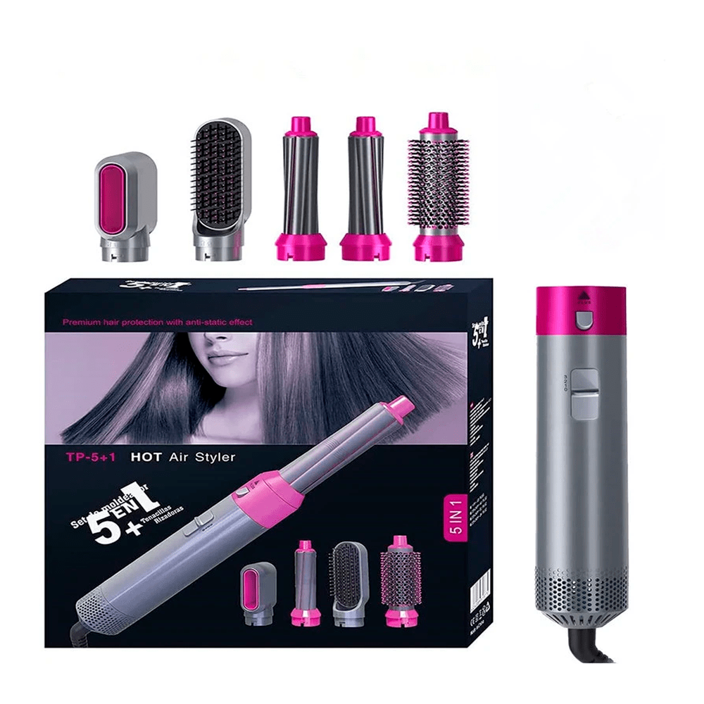 Peine Cepillo Rizador Multifuncional 5 en 1