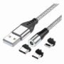 Cable magnetico gris