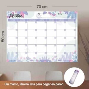 Planer adhesivo Floral 2