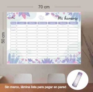 Planer adhesivo Horario personal