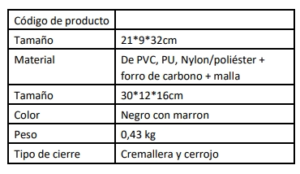 caracteristicas mochila antirrobo incompras