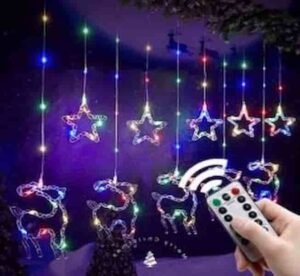 Luces cortina colgantes 2