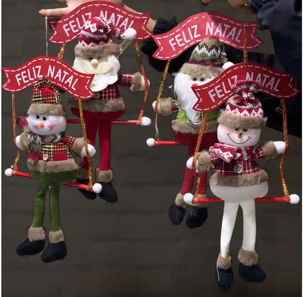 Adorno colgante navideño