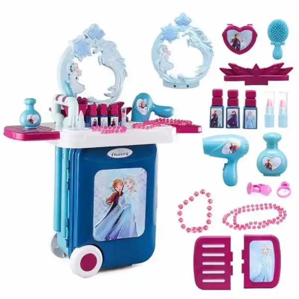 Maleta de Belleza Froze para niñas 3en1