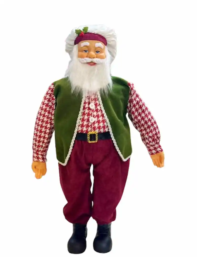 Papá Noel Gigante realista 90cm Papá Noel Gigante realista 90cm