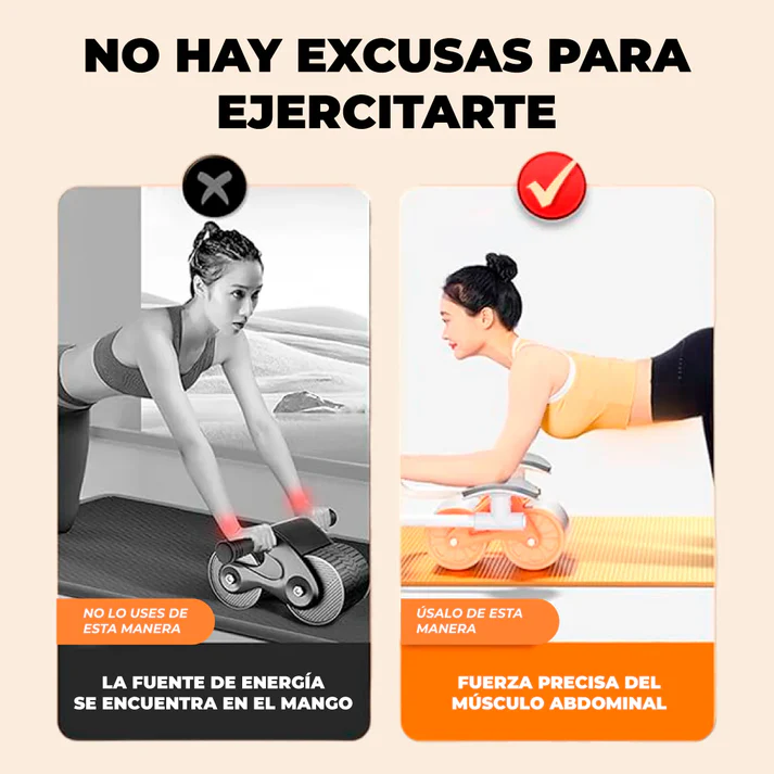 Rodillo para Ejercicio Abdominal 4 Rodillo Abdominal para Ejercicio