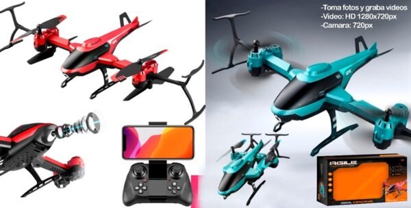 Avioneta wifi con camara a control remoto