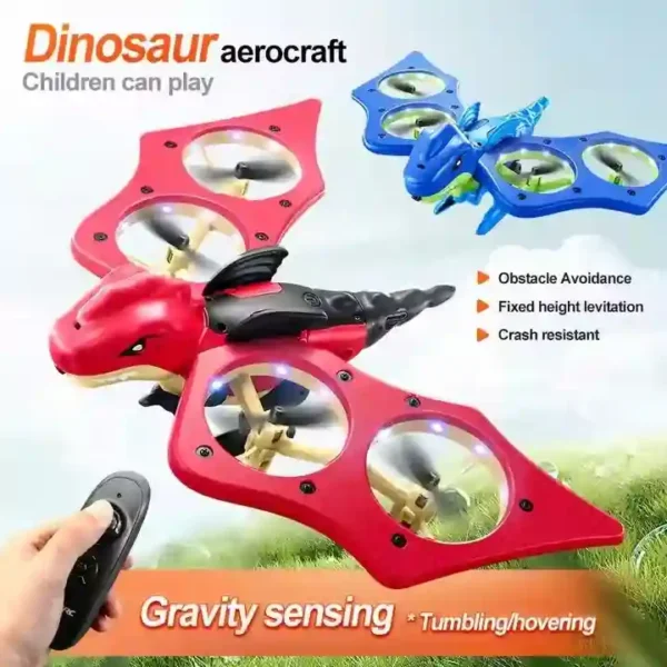 Dino drone con sensor