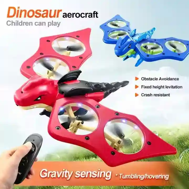 Dino drone con sensor