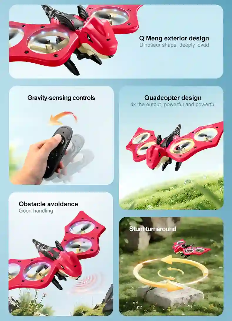 Dino drone con sensor 4 dino drone con sensor